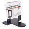 Charles Leonard 5" Black Steel Bookends, 6 Packs of 2